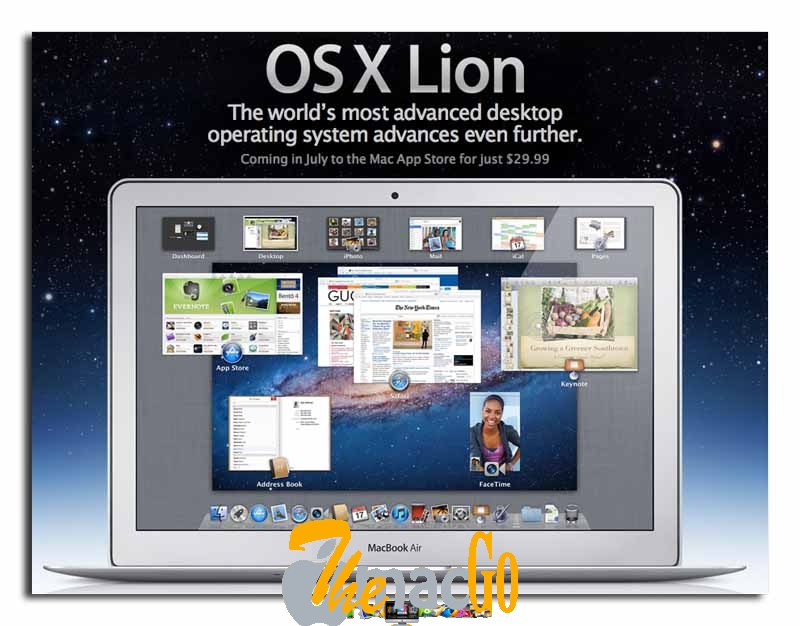 free software updates from apple for imac osx lion